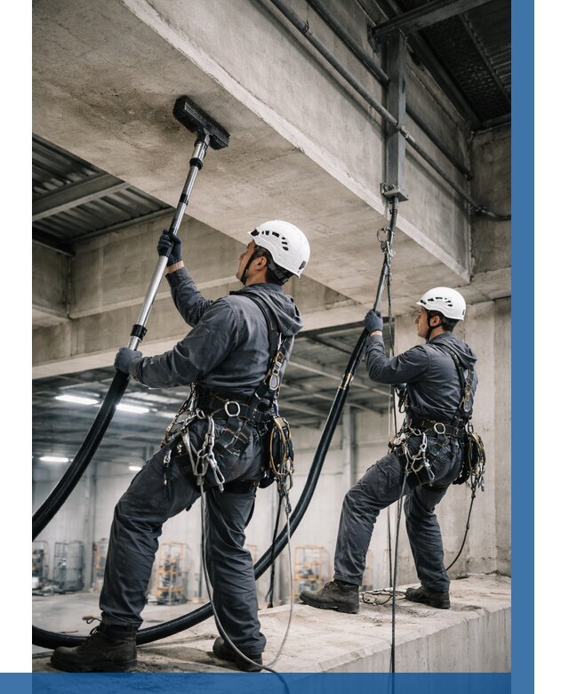 Обеспыливание потолочных конструкций в Людинове от 254 р. |ВЫСОТНИК-Люд