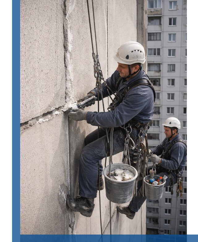 Утепление межпанельных швов в Людинове профессионально и надежно