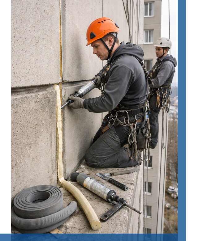 Теплый шов межпанельные швы в Людинове от 712 р. | ВЫСОТНИК-Люд