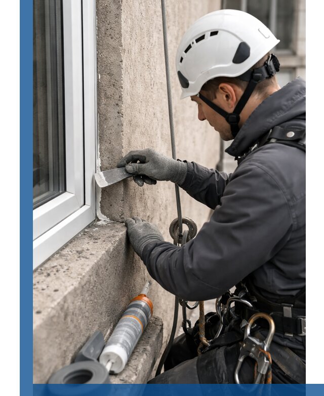 Герметизация монтажных швов окон в Людинове с гарантией качества