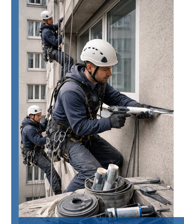 Герметизация швов лоджии в Людинове профессионально и надежно