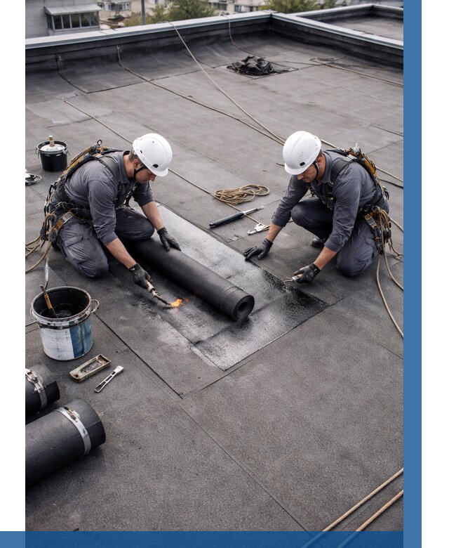 Ремонт мягкой кровли под ключ в Людинове от 712 р. | ВЫСОТНИК-Люд