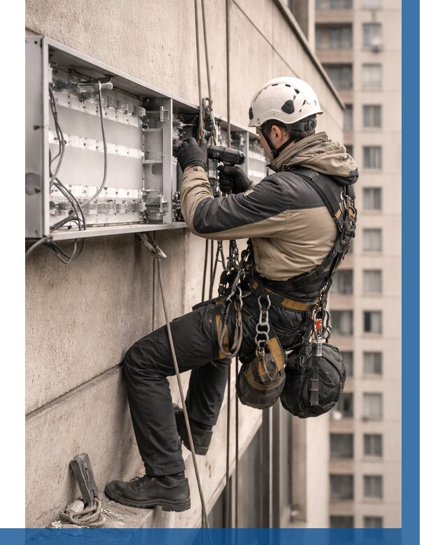 Ремонт вывески на высоте в Людинове от 4580 р. | ВЫСОТНИК-Люд