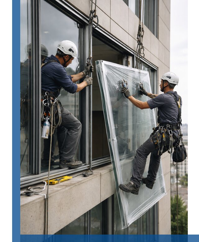 Профессиональная замена стекла в витраже в Людинове с гарантией