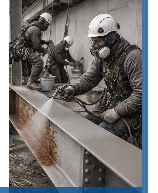 Антикоррозионная покраска металла в Людинове от 712 р. | ВЫСОТНИК-Люд