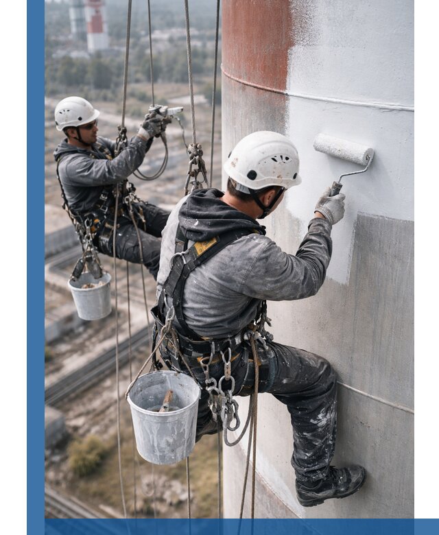 Покраска дымовых труб в Людинове: антикоррозийная защита и восстановление