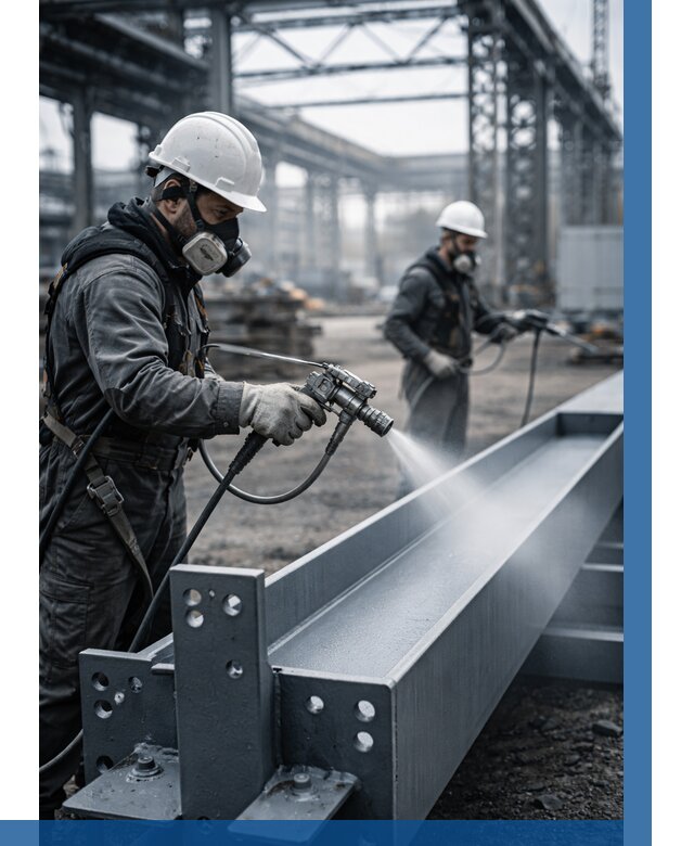 Антикорроз. обработка металлоконстр. в Людинове от 458 р. | ВЫСОТНИК-Люд