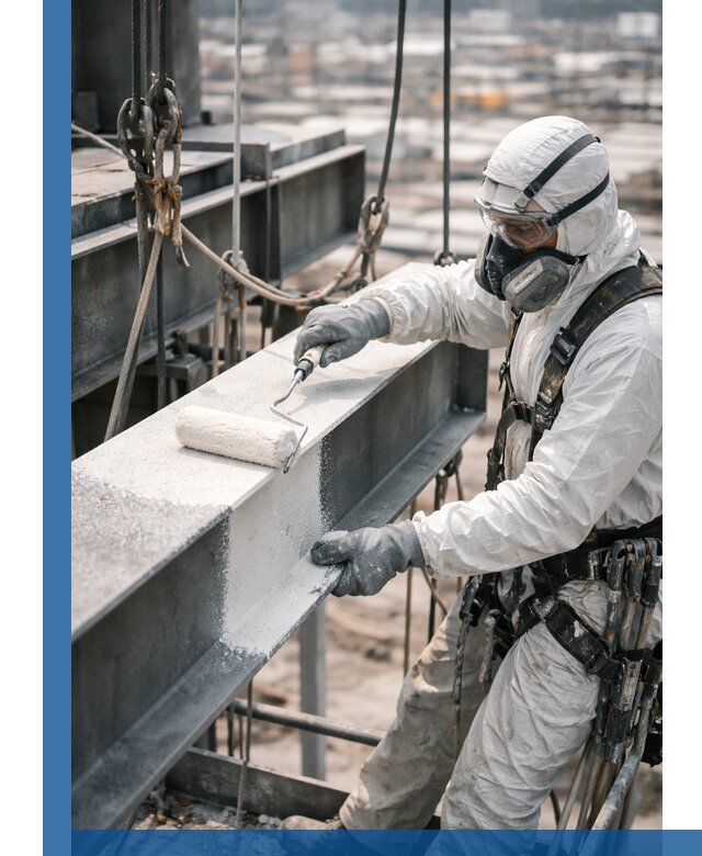 Профессиональная огнезащитная обработка металлоконструкций в Людинове