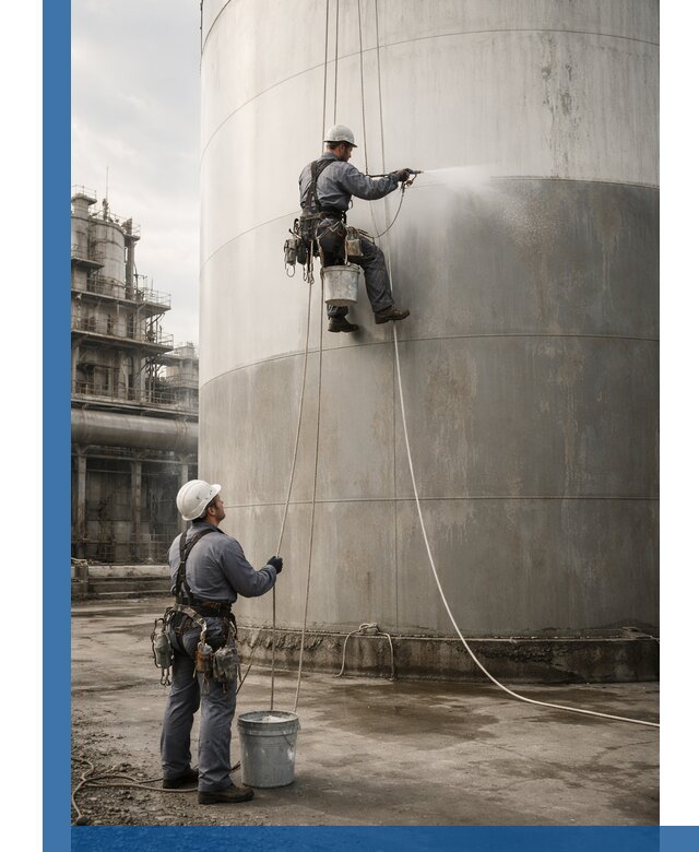 Покраска стальных резервуаров и емкостей в Людинове профессионально