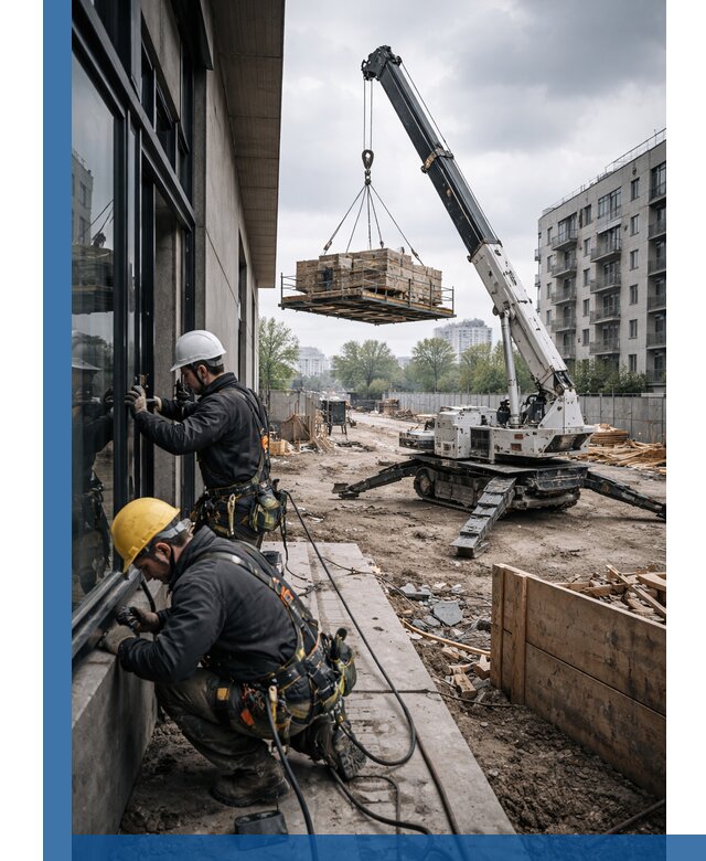 Аренда крана Пионер в Людинове для строительных работ